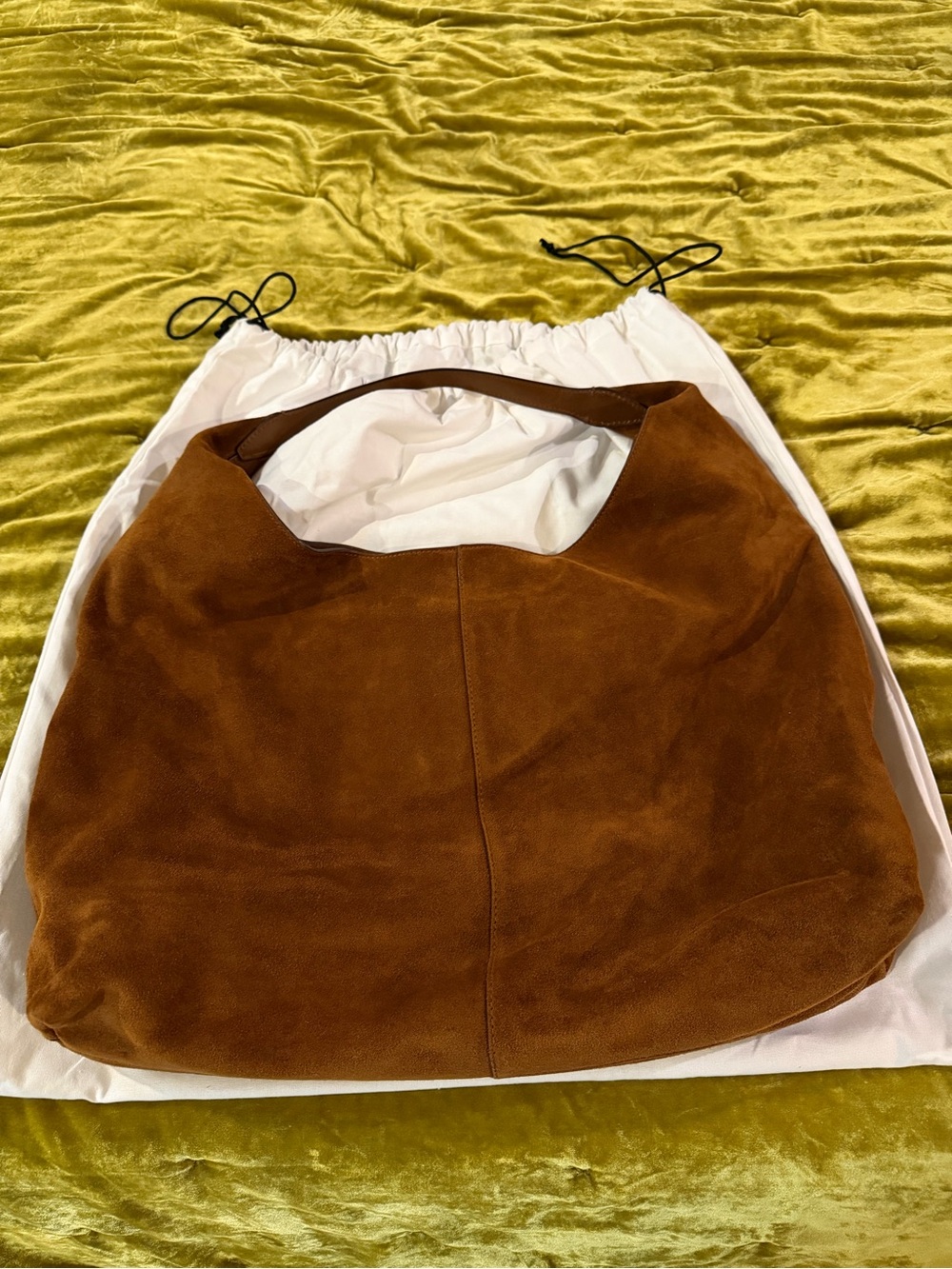 Madewell Mylie Large Suede Shoulder Bag